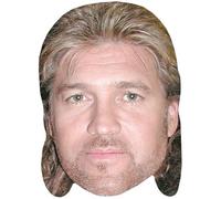 Billy Ray Cyrus (Mullet) Celebrity Mask, Flat Card Face, Fancy Dress Mask