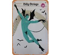 Billy Strings - 2021 poster Denver, CO 10/15 AP Retro Metal Tin Vintage Sign 12 X 8 Inch Wall Decor