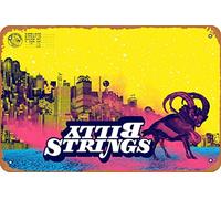 Billy Strings - 2021 poster Las Vegas, NV N2 AP Retro Metal Tin Vintage Sign 12 X 8 Inch Wall Decor