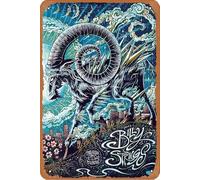 Billy Strings Philadelphia 2021 (1st Edition) Concert Posters Vintage Metal Tin Sign Wall Decor for Bars, Restaurants, Cafes, Pubs 12 x 8 Inch Art Print Retro Poster