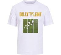 Billy Talent T-Shirts for Men Round Neck Tees Unisex Tee White M