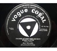 Billy Williams - Billy Williams I'm Gonna Sit Right Down And Write Myself A Letter 78 Vogue Coral Q72266 EX 1956 10 inch 78rpm