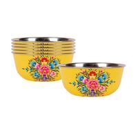 Billycan Picnic Bowls - 16.5Cm - Buttercup Pansy - Pack Of 6