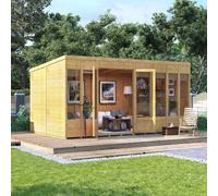 BillyOh Bella Tongue and Groove Pent Summerhouse - 14x8 T&G Pent Summerhouse