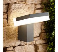 BillyOh Biard Grey Angled Square Wall Light