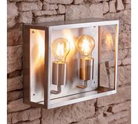 BillyOh Biard Valbo Stainless Steel Outdoor Twin Light