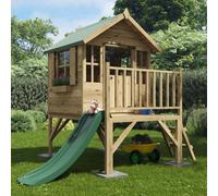Billyoh Bunny Max Tower Playhouse With Slide - Pressure Treated - 4 X 4