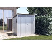 Billyoh Centro Ii Pent Aluminium Metal Shed - 7X6 White