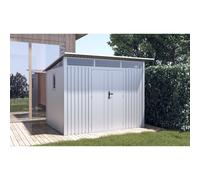 Billyoh Centro Ii Pent Aluminium Metal Shed - 9X8 White