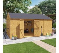 Billyoh Expert Tongue And Groove Reverse Apex Workshop - 16X10 - Windowless