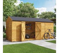 BillyOh Expert Tongue and Groove Reverse Apex Workshop - 16x6 T&G Reverse Apex Windowless