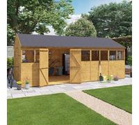 Billyoh Expert Tongue And Groove Reverse Apex Workshop - 20X10 - Windowed