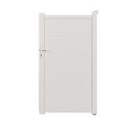BillyOh Nova Pedestrian Aluminium Gate Full Privacy Metal Safety Outdoor Garden Gate with Lock (100cm x 173cm)