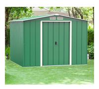 BillyOh Partner Eco Apex Roof Metal Shed - 8x8 Apex Eco - Duramax Eco Metal Shed