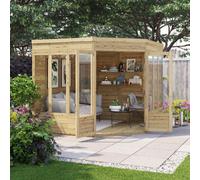 Billyoh Picton Corner Summerhouse - Pressure Treated - 8X8