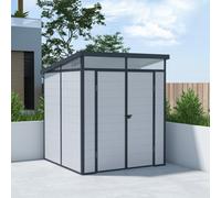 Billyoh Stafford Pent Plastic Shed - 6X6 Grey