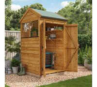 BillyOh Switch Overlap Apex Shed - 4x4 Windowed
