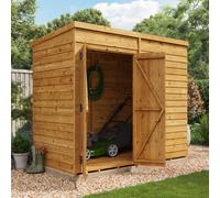 (8x4, Windowless) BillyOh Switch Overlap Pent Shed