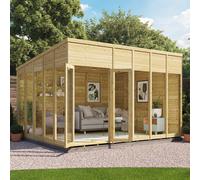 BillyOh Switch Pent Tongue and Groove Summerhouse - 12x10