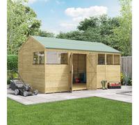BillyOh Switch Tongue and Groove Apex Shed - 16x10 Windowed 11mm