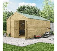 BillyOh Switch Tongue and Groove Apex Shed - 16x10 Windowless 15mm