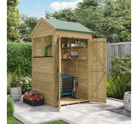 BillyOh Switch Tongue and Groove Apex Shed - 4x4 Windowed 11mm