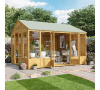Billyoh Tessa Tongue And Groove Reverse Apex Summerhouse - 12X10
