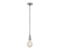 biloxi 1 light cable suspension pendant light in chrome