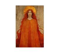 BILQAHT Brigid Art, _The Heart of The Sacred Forge Canvas Poster Bedroom Decor Landscape Office Room Decor Gift 20x30inch(50x75cm)