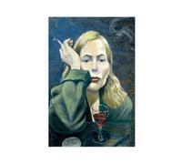 BILQAHT Joni Mitchell Both Sides Now Poster, Bar Cart Canvas Poster Wall Art Decor Print Picture Paintings for Living Room Bedroom Decoration 12x18inch(30x45cm)