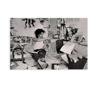 BILQAHT Nick Cave Poster, 1970s Music Studio Decor Canvas Poster Wall Art Decor Print Picture Paintings for Living Room Bedroom Decoration 08x12inch(20x30cm)