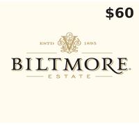 Biltmore $60 Gift Card US