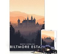 Biltmore Estate 1000 Piece Jigsaw Puzzle for Teenagers Mental Exercise Peaceful Recreation Defined Edges (38x26cm)
