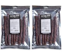 Biltong Boss Original Beef Droewors, Authentic Traditional Recipe, Ready To Eat High Protein Flavoured Meat Snack, Suitable For Paleo, Keto, Atkins Diets & Post-Workout, Low Sugar & Carbohydrate, 200g