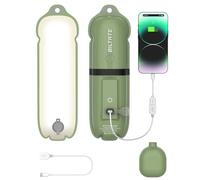 BILTRTE Camping Lights Rechargeable, 4 Lighting Modes, IP66 Waterproof Inflatable Lamp for Hiking, Backpacking, Survival Kit, Collapsible Tent Lights for Camping, Portable Lanterns for Power Outage