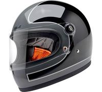 Biltwell Gringo S Tracker, full face helmet S Black/Grey/White