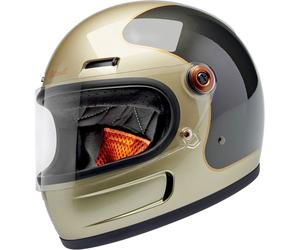 Biltwell Gringo SV, full face helmet M Dark Grey/Dark Beige/Gold