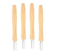 Biluer 4 Pieces Corn Cob Holder Potato Fork Shell Potato Picker