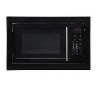 BIM25BL Black 25L Integrated Built in 900W Digital Timer Microwave Oven SIA Black One Size