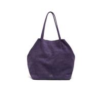 Bimba y Lola large embossed-suede tote bag - Purple One Size