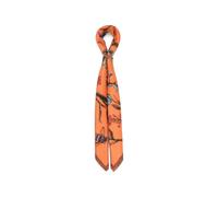 BIMBA Y LOLA orange flowers and bees scarf charm One Size