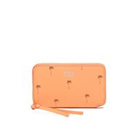 Bimba y Lola Palms zip leather wallet - Orange One Size