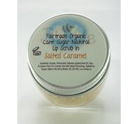 Bimble Organic Raw Cane Sugar Natural Lip Scrub 25g - Salted Caramel Flavour by Bimble