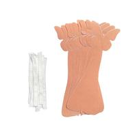 BIMEI Pre-cut Mermaid Tucking Tape Avoid Camel Toe Tuck Kit Gaff Alternative for Women Transgendr Drag Queens, Crossdressing (10, Butterfly Beige)