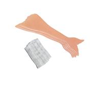 BIMEI Pre-cut Mermaid Tucking Tape Avoid Camel Toe Tuck Kit Gaff Alternative for Women Transgendr Drag Queens, Crossdressing (10, Beige Mermaid)