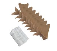 BIMEI Self-adhesive Reusable Mermaid Tucking Tape AVOID CAMEL TOE Gaff Alternative - for Women Transgender, Crossdressing (Nude, A Pair)