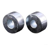 Bimetal Battery Terminal Repair Kit Positive and Negative Pair for Car Battery Post Replacement Secure Connection For Easy Installation Silver Finish