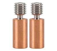 Bimetal Heat Break Alloy Copper All Metal Heatbreak High Hardness Thermal Barrier for 3D Printer Heat Sink V6 Heating Block PRUSA i3 MK3 2 Pcs
