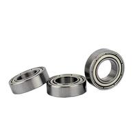 Bimetal Seal Shield Micro deep Groove Bearing 10pcs 609ZZ 9x24x7mm Double Metal Shielded Ball Bearings