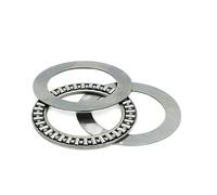 Bimetal Seal Shield Micro deep Groove Bearing 10pcs AXK2542+2AS 25 * 42 4mm Thrust Needle Roller with Two AS2542 Washers Bearings